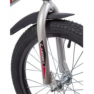 Велосипед Novatrack Lumen 18" (2019) 185ALUMEN.BN9 silver/red
