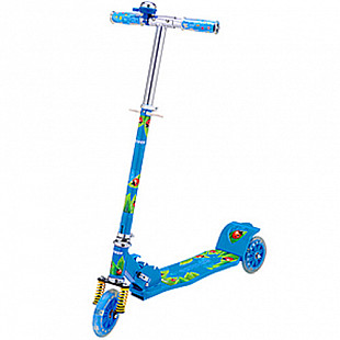 Самокат трехколесный Summer Blue
