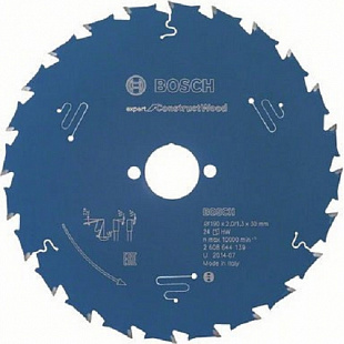 Диск пильный Bosch 190х3 см 24 зуба 2608644139