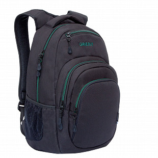 Городской рюкзак GRIZZLY RQ-003-3 /2 black/turquoise