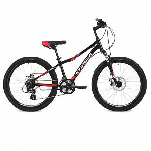 Велосипед Stinger Boxxer D 2.0 24" (2018) Black