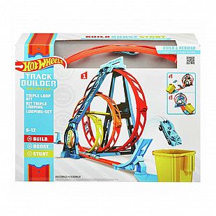 Игровой набор Hot Wheels City Тройная петля (GLC96)