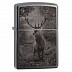 Зажигалка Zippo Deer Design 49059 black ice Зажигалка Zippo Deer Design 49059 black ice