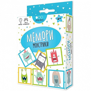 Настольная игра Muravey Games Мемори Монстрики ТК002