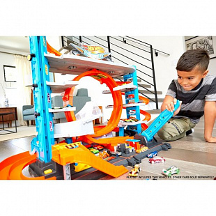 Набор игровой Hot Wheels City Невообразимый гараж (FTB69)