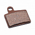 Тормозные колодки Baradine Semimetal DS-40