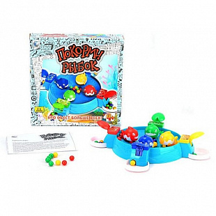 Игра настольная Покорми рыбок 707-28