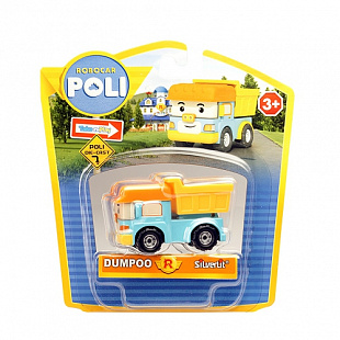 Игрушка Robocar Poli Дампи металлическая машинка 6 см 83164