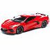 Машинка Maisto 1:18 2020 Chevrolet Corvette Stingray (31447) red