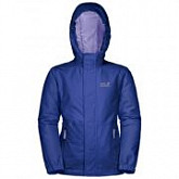 Куртка детская Jack Wolfskin Kajak Falls Jacket Girls blueberry