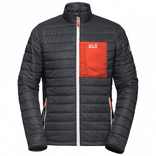 Ветрозащитная утепленная куртка мужская Jack Wolfskin Routeburn Jacket M ebony