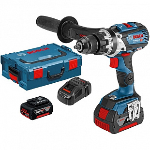 Аккумуляторная ударная дрель-шуруповерт Bosch GSB 18V-85 C L-BOXX 06019G0300