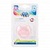 Пустышка Canpol babies Pastelove Силиконовая Круглая 6-18 мес. (22/423) pink