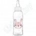 Бутылочка для кормления Canpol babies Cute Animals с узким горлышком 250 мл., 12+ мес. (11/841_pin)