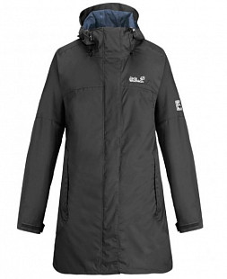 Пальто женское Jack Wolfskin Gracefield black