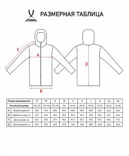 Куртка ветрозащитная детская Jogel CAMP Rain Jacke red