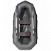 Лодка гребная Intex Лоцман С260 М Профи, gray