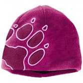 Шапка детская Jack Wolfskin Front Paw Hat Kids fuchsia