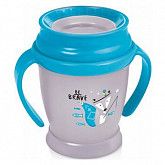 Поильник-непроливайка Lovi 360° Indian Summer 210мл 9м+ 1/586new Grey/Blue
