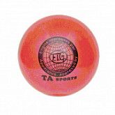 Мяч для художественной гимнастики 15 см red