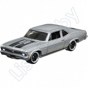 Машинка Hot Wheels Fast & Furious 70 Chevrolet Nova SS (HNR88 HRW42)