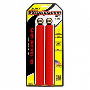 Грипсы ESI Chunky XXL 8,25" 82CRD Red