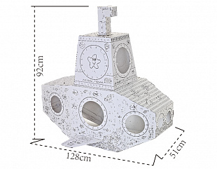 Игрушка-раскраска Подводная лодка Z016