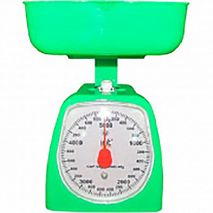 Весы кухонные механические (с чашей) зеленые Irit IR-7130