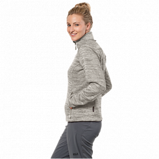 Джемпер женский Jack Wolfskin Aquila Track Jacket Women light sand