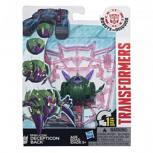 Трансформер Transformers Robots in Disguise Mini-Con Decepticon Back (B0763)