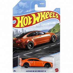 Машинка Hot Wheels Jaguar XE SV Project 8 4/5 (HFW37 HDH15)