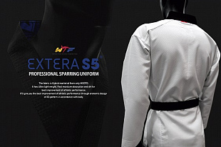 Добок для таэквондо Mooto Extera S5 black/white