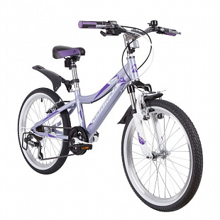 Велосипед Novatrack Novara 20" (2019) Lilac 20AH6V.NOVARA.LIL9