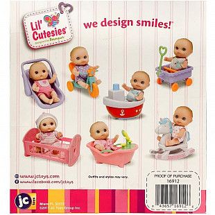 Пупс JC Toys Lil' Cutesies с лодочкой (16912) red