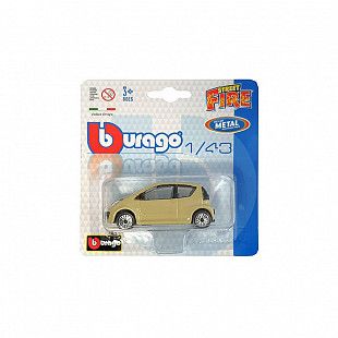 Машинка Bburago 1:43 Citroen C1 (18-30001/18-30130) beige