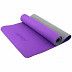 Гимнастический коврик для йоги, фитнеса Starfit FM-201 TPE purple/grey (173x61x0,5) Гимнастический коврик для йоги, фитнеса Starfit FM-201 TPE purple/grey (173x61x0,5)