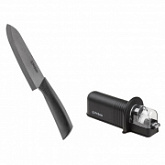 Нож кухонный керамический 15см + Точилка для ножей Perfecto Linea Handy 21-005601/1