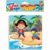 Игра настольная Мягкие пазлы -мозаика VT3204-04