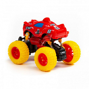 Автомобиль инерционный Полесье Монстр Ралли Акула 78858 red