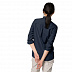 Рубашка женская Jack Wolfskin Lakeside Roll-Up Shirt W midnight blue