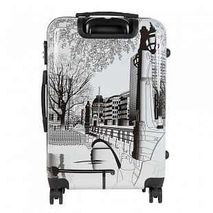 Чемодан малый Polar 20" 2-ой РА033 dark grey