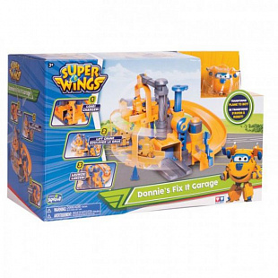 Игровой набор Super Wings Станция Донни с подъемником EU720813S