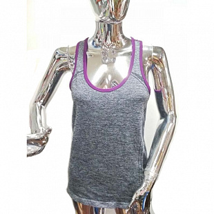 Майка спортивная женская Zez Sport 16384A grey