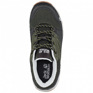Кроссовки детские Jack Wolfskin Mtn Attack 3 Low K khaki / phantom