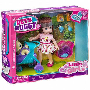 Набор игровой с куклой Pets Buggy 63002