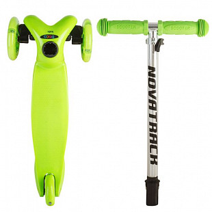 Самокат-кикборд Novatrack Disco-kids Green 120H.DISCOKIDS.GN7