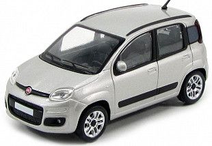 Машинка Bburago 1:24 Fiat Nuova Panda (18-22123) silver