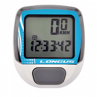 Велокомпьютер Longus BT-3 10 ф. Blue 804766