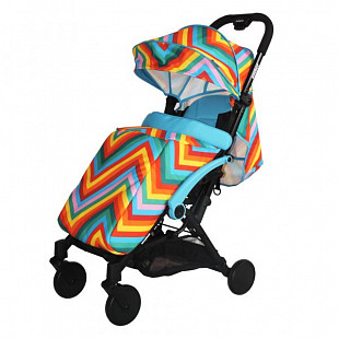 Коляска BabyHit Amber (Zigzag Blue)