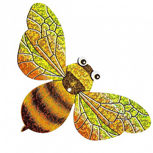 Мини-воздушный змей Bondibon Чудики Полет Пчела ВВ2494